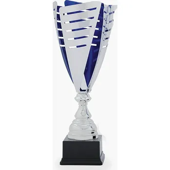 Cinkili Pohár C25008 stříbrný/modrý Označení: D, Výška: 47 cm