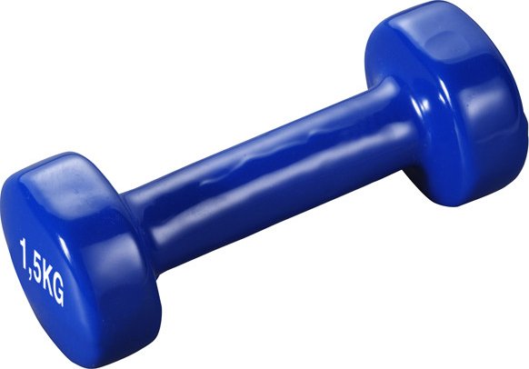 TRENDY; Aerobic vinylová jednoručka _ 1,5 kg