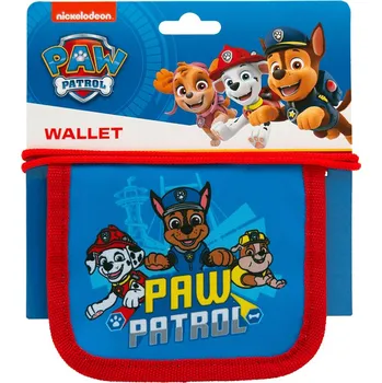 Peněženka TOYCOMPANY Dětská peněženka Tlapková Patrola na suchý zip