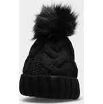 4F H4Z22-CAD010 DEEP BLACK Dámská zimní čepice US S