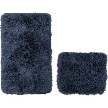 Koupelnová předložka Koupelnová sada koberců MEGAN II tmavě modrá