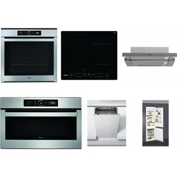 Set domácích spotřebičů WHIRLPOOL ABSOLUTE AKZM 8480 IX + WHIRLPOOL WL B8160 NE + WHIRLPOOL AKR 749/1 IX + WHIRLPOOL ABSOLUTE AMW 730 IX + WHIRLPOOL WSIC 3M27 C + WHIRLPOOL ART 66112