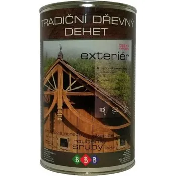 Olej na dřevo BBB Tradiční dřevní tér (dehet) 1lt - ze švédska BBB BARVY DRE TER S001000