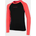 4F HJZ22-JBIDD001 DEEP BLACK Dětské tričko EU 134/140