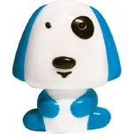 LED dětská noční lampička do zásuvky s vypínačem PEJSEK 0,4W/230V/6000K, modrá