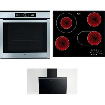 Set domácích spotřebičů WHIRLPOOL ABSOLUTE AKZM 8480 IX + WHIRLPOOL AKT 8190/BA + WHIRLPOOL AKR 62F LT K