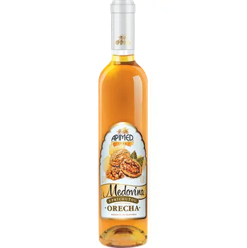 Medovina Apimed Medovina s příchutí ořechů 0,5 l