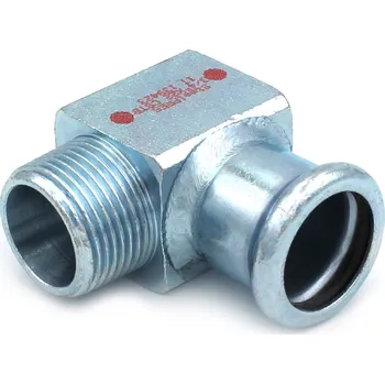 Fitinka INAIRCOM Koleno přechodové 15mm x 1/2"a STEEL PRESS