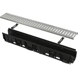 ALCA AVZ102-R102 Venkovní žlab 100 mm s plastovým rámem a pozinkovaným roštem A15