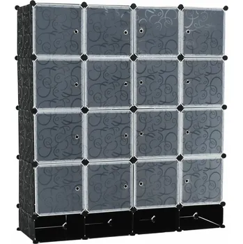 Ložnice Tempo Kondela Riodus TYP 02 (černá + mléčná + bílá)