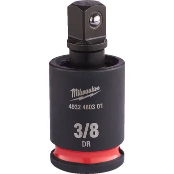 Gola hlavice MILWAUKEE Průmyslové hlavice Shockwave redukce 3/8" kloub