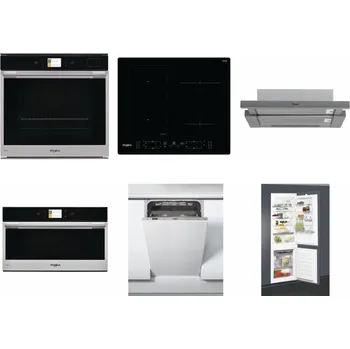 Set domácích spotřebičů WHIRLPOOL W9 OP2 4S2 H + WHIRLPOOL WL B8160 NE + WHIRLPOOL AKR 749/1 IX + WHIRLPOOL W9 MD260 IXL + WHIRLPOOL WSIC 3M27 C + WHIRLPOOL ART 65031