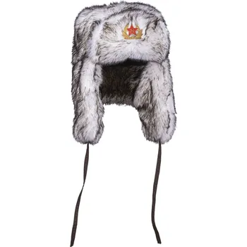 Pokrývka hlavy MIL-TEC Ušanka "Shapka" Bílá - repro Vyberte velikost: 2XL