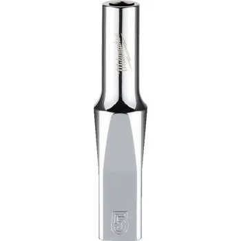 Gola hlavice MILWAUKEE Průmyslová hlavice 1/4" metrická, 5 mm, prodloužená