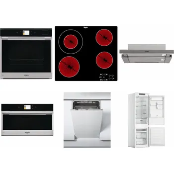 Set domácích spotřebičů WHIRLPOOL W9 OP2 4S2 H + WHIRLPOOL AKT 8130/NE + WHIRLPOOL AKR 5390/1 IX + WHIRLPOOL W9 MD260 IXL + WHIRLPOOL WSIC 3M27 C + WHIRLPOOL WHC18 T311