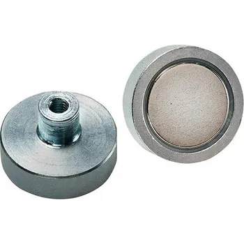 Dekorativní magnet Magnetický plochý chapač NdFeB závit 20x6/ 13mm FORMAT