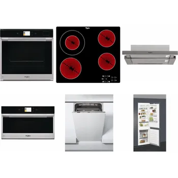 Set domácích spotřebičů WHIRLPOOL W9 OP2 4S2 H + WHIRLPOOL AKT 8130/NE + WHIRLPOOL AKR 5390/1 IX + WHIRLPOOL W9 MD260 IXL + WHIRLPOOL WSIC 3M27 C + WHIRLPOOL ART 66112