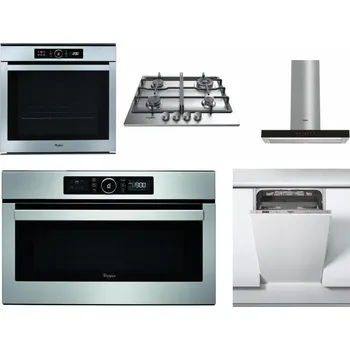 Set domácích spotřebičů WHIRLPOOL ABSOLUTE AKZM 8480 IX + WHIRLPOOL TKRL 661 IX EU + WHIRLPOOL WHBS 62F LT K + WHIRLPOOL ABSOLUTE AMW 730 IX + WHIRLPOOL WSIC 3M27 C