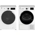 Set pračky a sušičky Beko WTE9744N + DH8544CSFRX