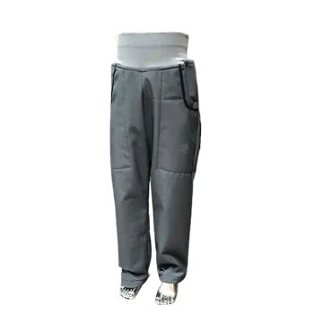 Chlapecké kalhoty Dětské kalhoty softshellové zateplené pružné šedé Elegantbaby