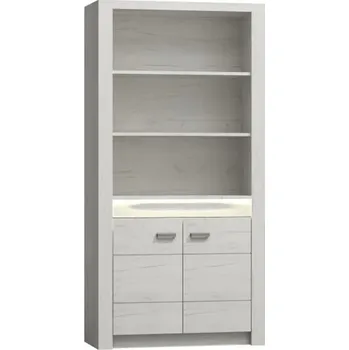 Obývací stěna Tempo Kondela Inneas 05 (jasan bílý)