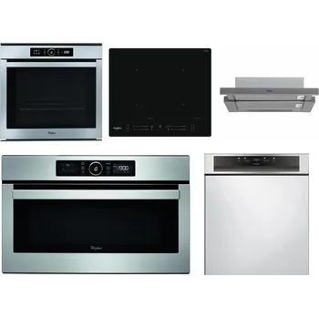 Set domácích spotřebičů WHIRLPOOL ABSOLUTE AKZM 8480 IX + WHIRLPOOL WL S7260 NE + WHIRLPOOL AKR 749/1 IX + WHIRLPOOL ABSOLUTE AMW 730 IX + WHIRLPOOL WBC 3C34 PF X