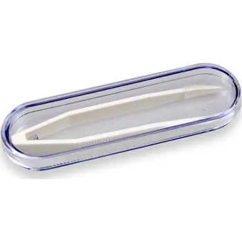 Kontaktní čočky Pinzeta na kontaktní čočky - bílá v pouzdře