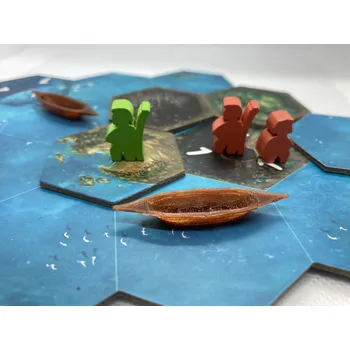 Příslušenství k deskovým hrám TLAMA games Tindaya Kanoe