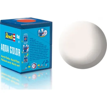 Barva Revell akrylová - 36105: matná bílá (white mat)