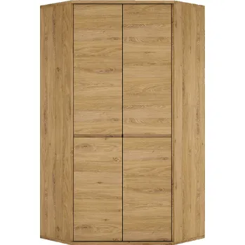 Šatní skříň Tempo Kondela Rohová šatní skříň Kondela Sygrin Typ 21 (dub shetland)