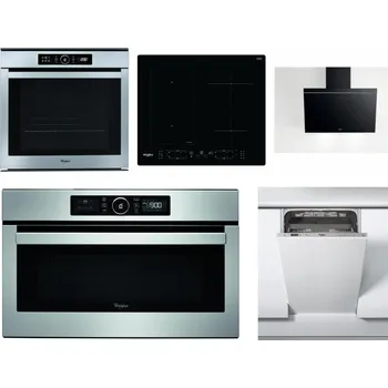 Set domácích spotřebičů WHIRLPOOL ABSOLUTE AKZM 8480 IX + WHIRLPOOL WL B8160 NE + WHIRLPOOL AKR 62F LT K + WHIRLPOOL ABSOLUTE AMW 730 IX + WHIRLPOOL WSIC 3M27 C