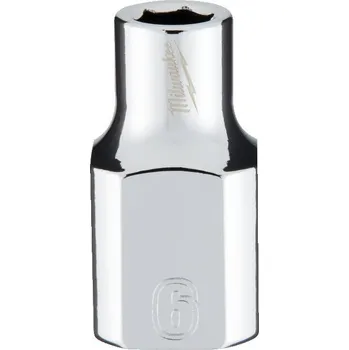 Gola hlavice MILWAUKEE Průmyslová hlavice 3/8" metrická, 6 mm