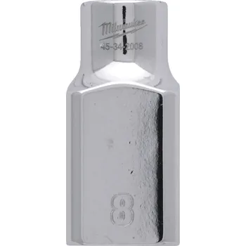 Klíč MILWAUKEE 1/2" Chromovaný nástrčný klíč metrický 8 mm