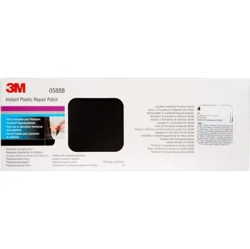 Autokosmetika 05888 3M Sada na opravy plastů, opravujte nárazníky aut pomocí flexibilní plastové záplaty