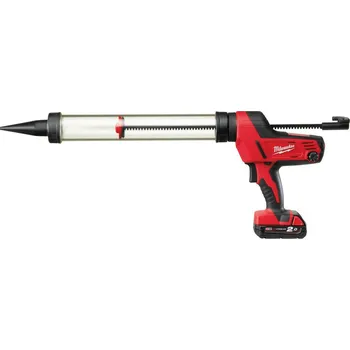 Vytlačovací pistole MILWAUKEE Aku pistole na kartuše C18 PDG/600T-201B (600ml), 1 x 2.0Ah
