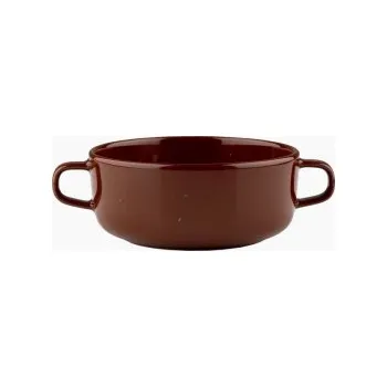 Miska s oušky Oiva Brown Red 5 dl