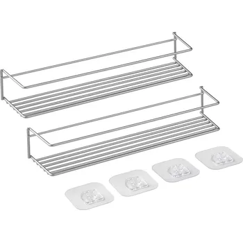 Sada 2 nástěnných poliček na koření Metaltex ID_1436571