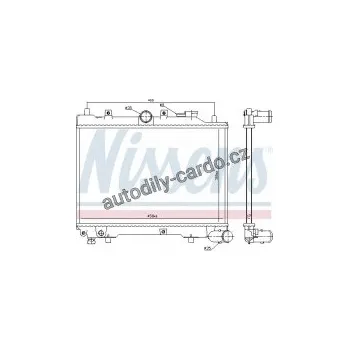 Chladič motoru Chladič motoru NISSENS 62512