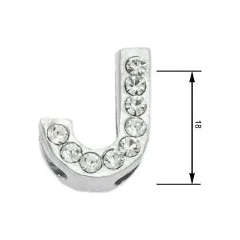 psí známka Navlékací písmenka J 18 mm