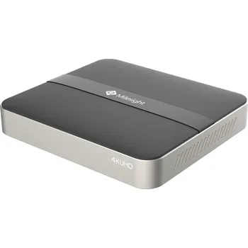 DVR/NVR/HVR záznamové zařízení Milesight MS-N1004-UPC 4K Mini PoE UHD NVR rekordér pro 4 IP kamery, 4xPoE
