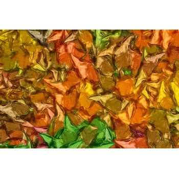 Fototapeta DIMEX | Vliesová fototapeta Abstraktní impresionismus MS-5-2027 | 375 x 250 cm| zelená, žlutá, oranžová + Vliesová fototapeta na stěnu DIMEX Abstraktní impresionismus MS52027 v rozměru 375 x 250 cm + lepidlo zdarma