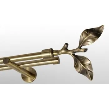 Garnýž Kovová garnýž Antik Ø 16 mm - List rose