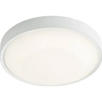 Redo 90118 OSIRIS exteriérové přisazené stropní svítidlo SMD LED 20W | 1900/1320lm | 3000K | IP65 - bílá + sada - Trio LED žárovka 2x10W | E27 | 3000K | 806lm