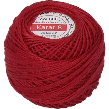 Příze Ariadna Háčkovací příze Karat 8 10 g - 1556