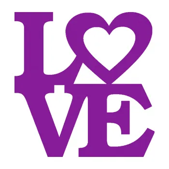 Polep vozidla SAMOLEPKA Love 004 nápis se srdíčkem (14 - fialová) NA AUTO, NÁLEPKA, FÓLIE, POLEP, TUNING, VLASTNÍ TEXT, TISK, AUTOSAMOLEPKY.cz, POLEPY, OBRÁZEK, LOGO, SAMOLEPKY