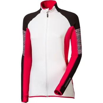 Dámská mikina Mikina dámská Progress NORA, černo bílá fuchsiová Velikost: L