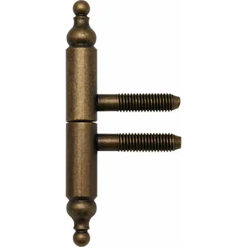 Okenní klika TKZ závěs okenní 13x60 UR21 nerez Povrch: Stará mosaz