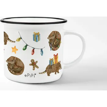 ePiPí Keramický hrnek 250 ml - Vánoční pásovec