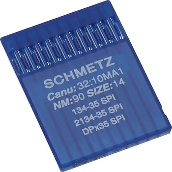 Strojové jehly pro průmyslové šicí stroje Schmetz 134-35 SPI 90