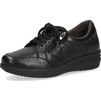 Dámské polobotky Dámské kožené polobotky 9-9-23751-29-022 Caprice černé Barva: black nappa, Velikost: 40